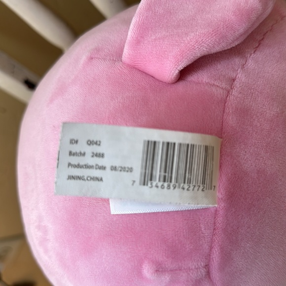 SQUISHMALLOWS FLORA THE FOX PLUSH COLLECTIBLE PINK SPARKLE 8 inch - Picture 5 of 5